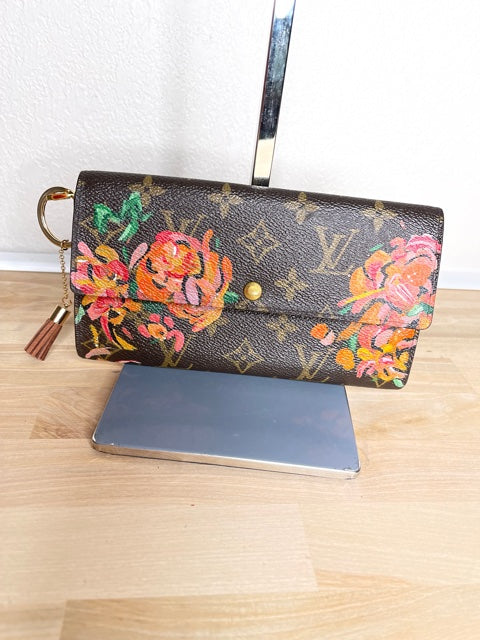 Louis Vuitton Custom Painted Handbag